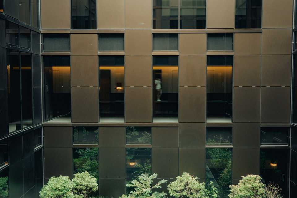 Hotel self portrait | Kyoto