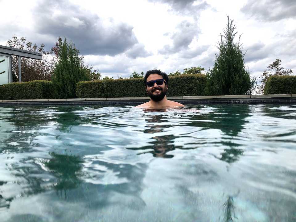 Swimming on a Cloudy Day