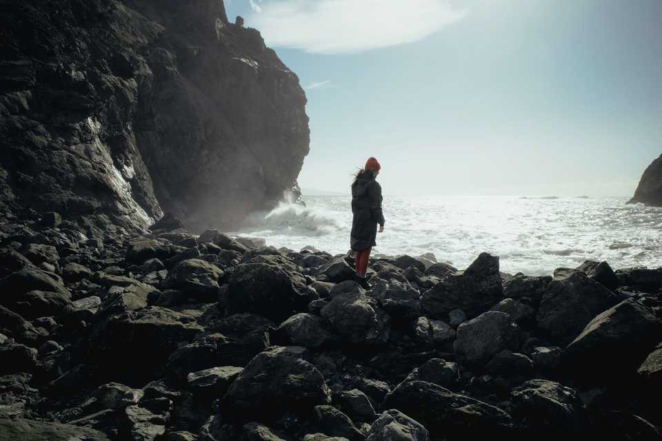 Ruthanne on the beach | Gold Beach, OR