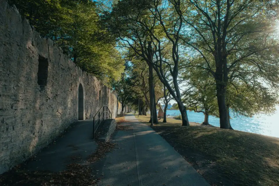 The Visby Wall and the Baltic Sea