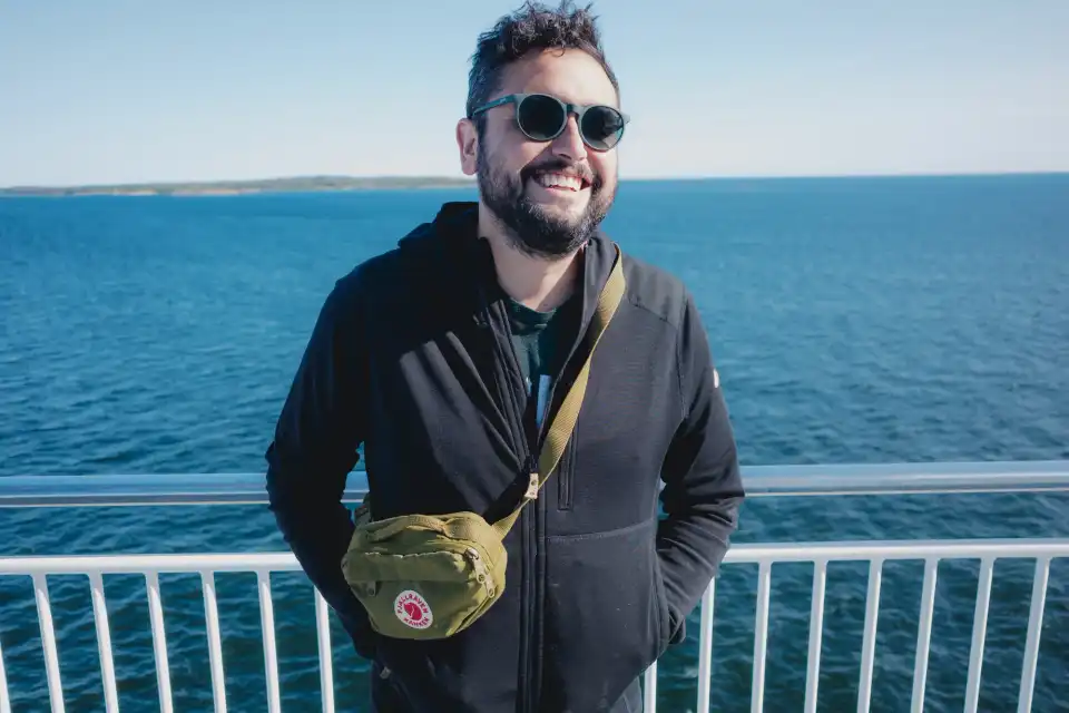 Charlie on the Gotland Ferry no. 2