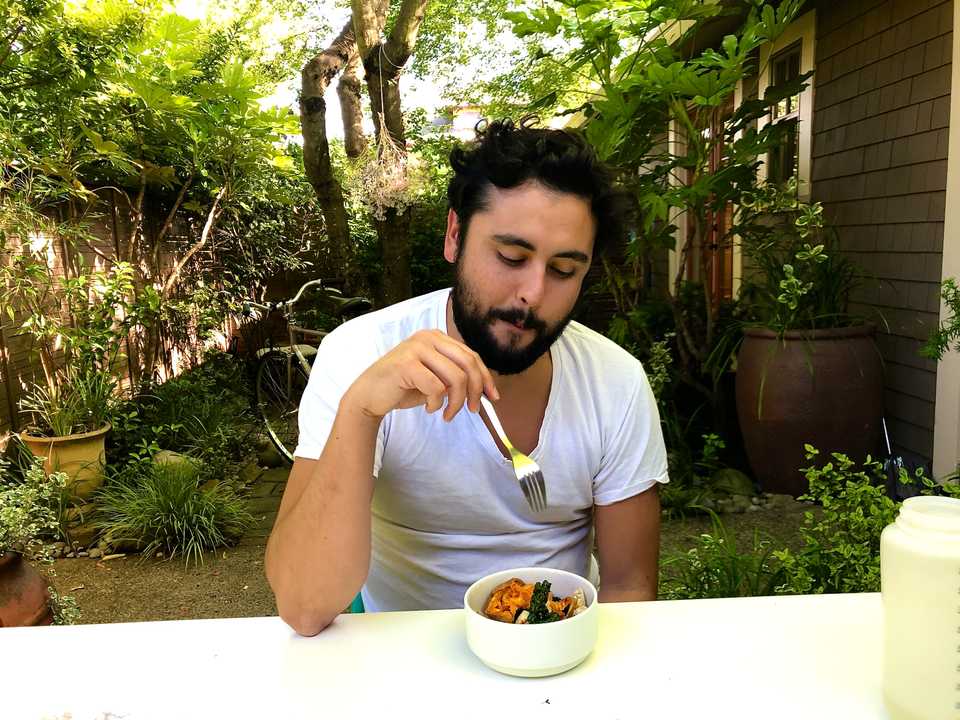 Breakfast in the Courtyard