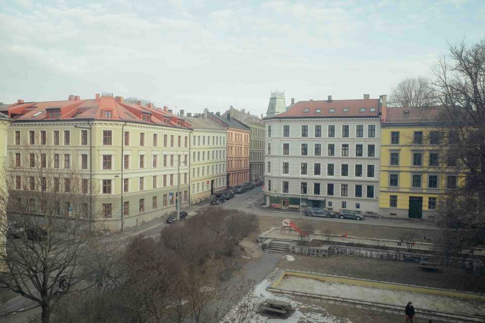 View from Airbnb in Grünerløkka | Oslo