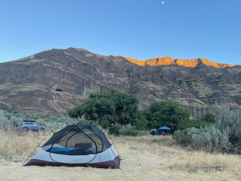 Our Tent (this has become our go-to camping spot)