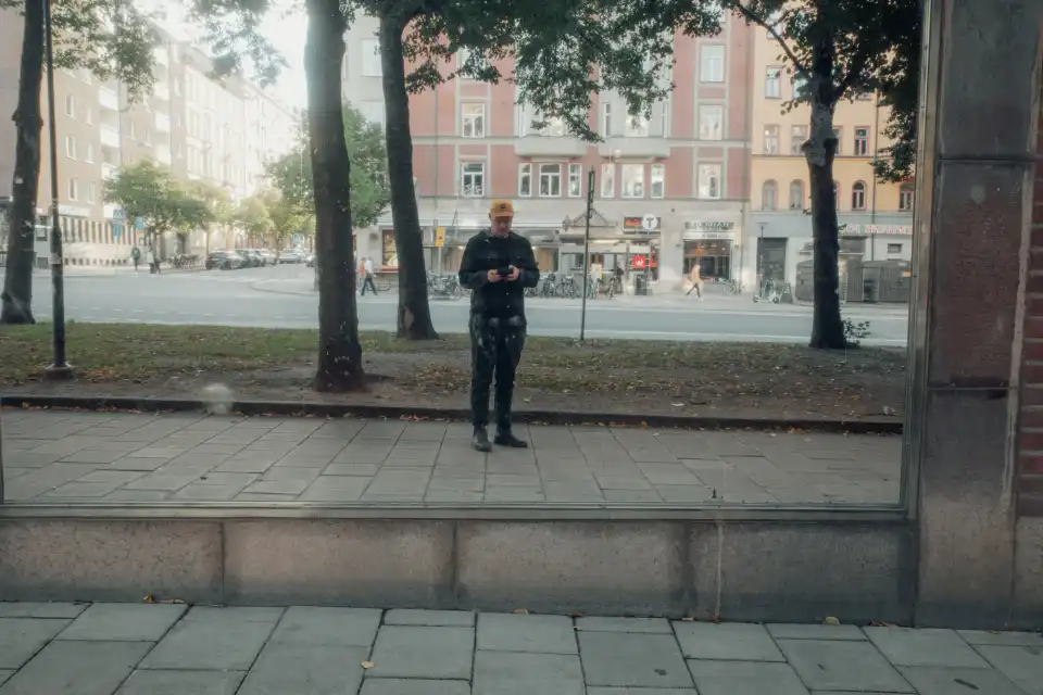 Reflection photo in Södermalm