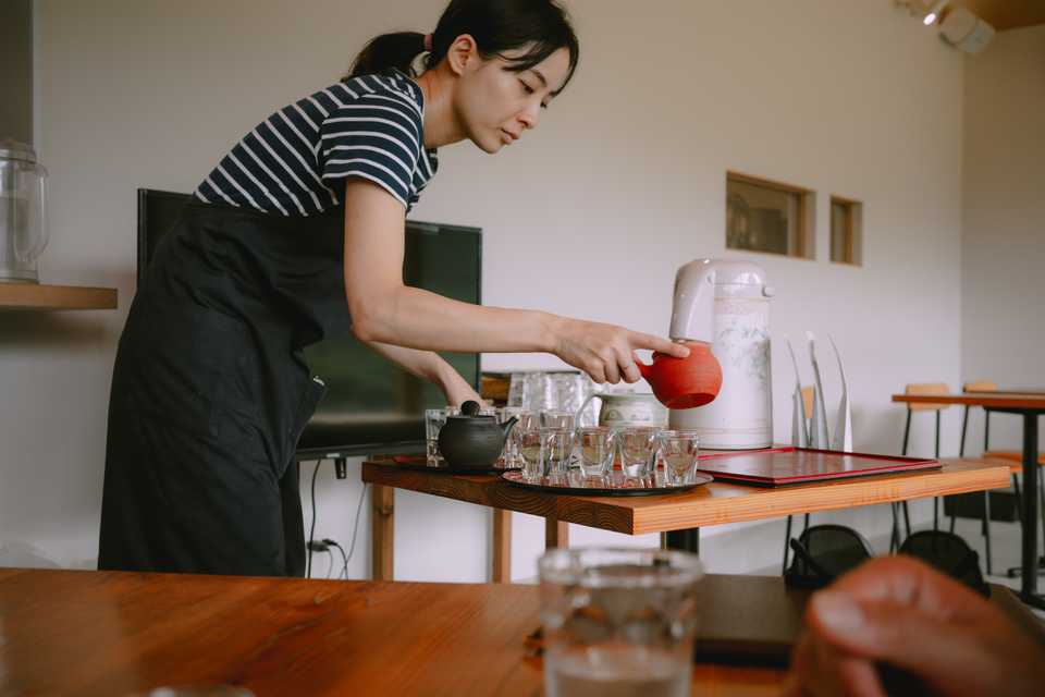 A tea tasting with Natsuki | Wazuka