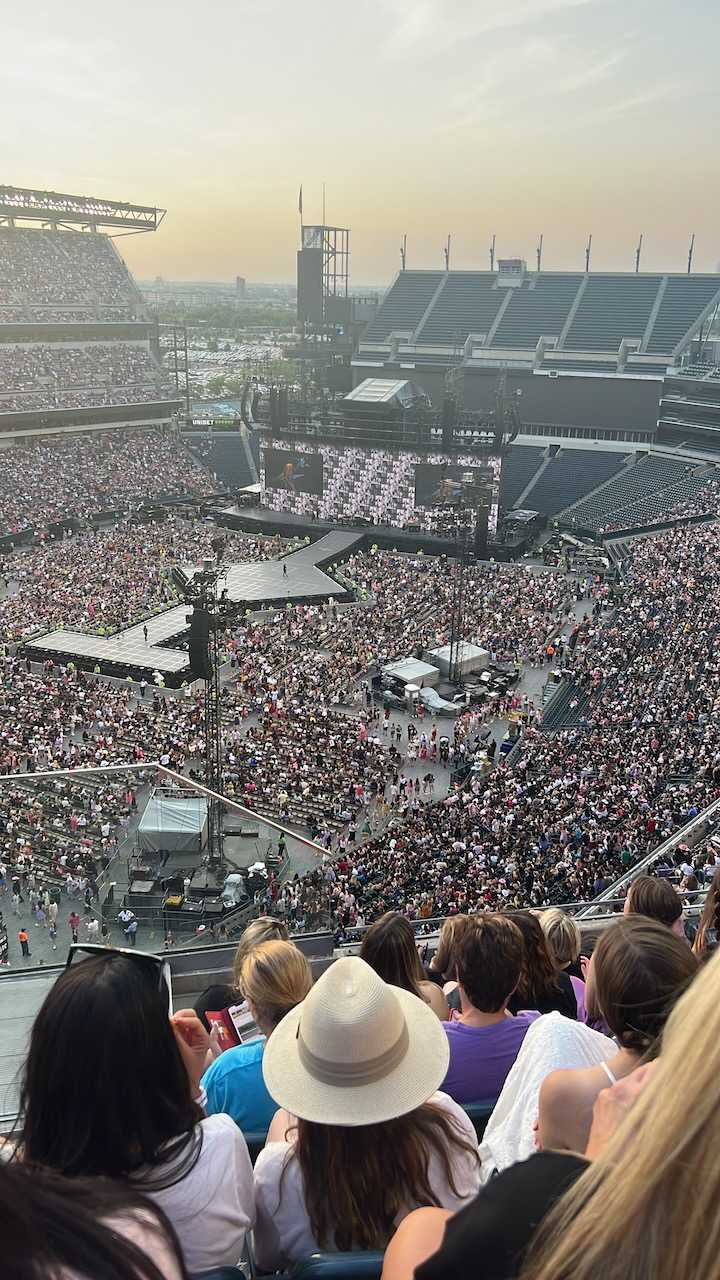 The view from the top of the linc