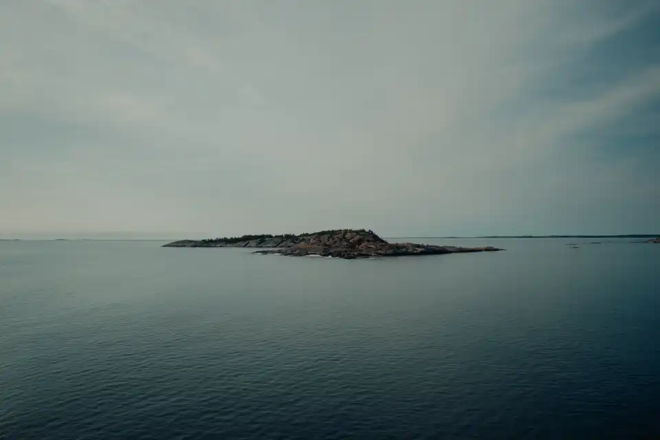 Island off the coast of Nynäshamn