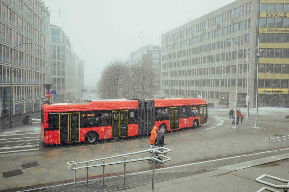 Passing bus | Oslo