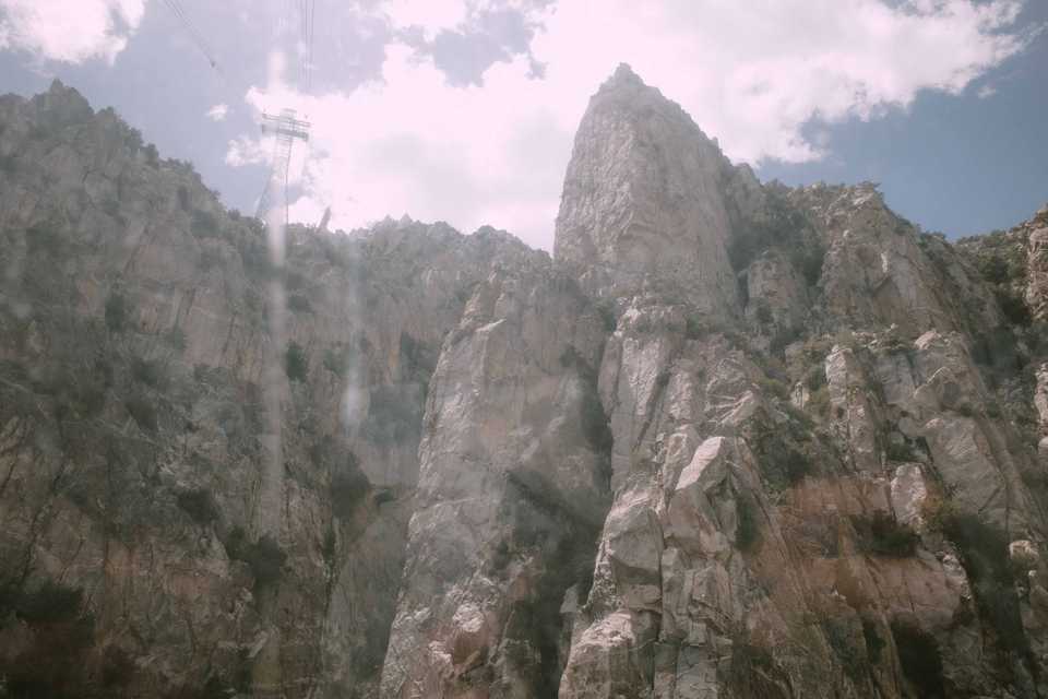 Riding up the Palm Springs Aerial Tram  | Palm Springs, CA